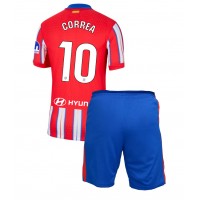 Maglie da calcio Atletico Madrid Angel Correa #10 Prima Maglia Bambino 2024-25 Manica Corta (+ Pantaloni corti)